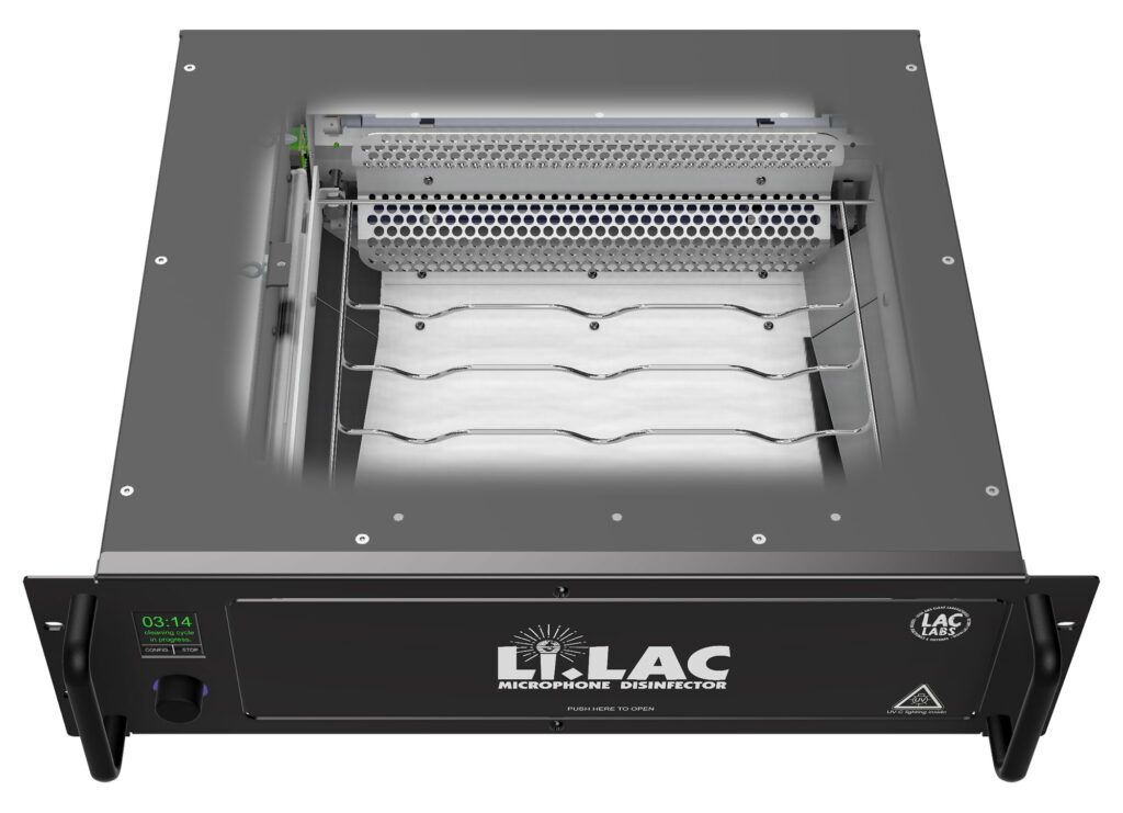 Li.LAC microphone disinfector - Li.LAC
